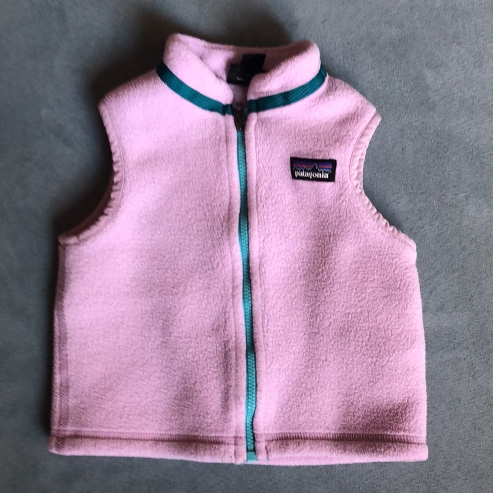 Patagonia Baby Synchilla Fleece Vest, Infant 12-18 months
